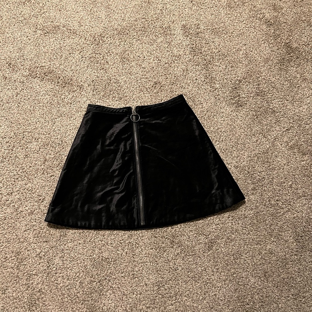 NWOT Free People Suede Skirt